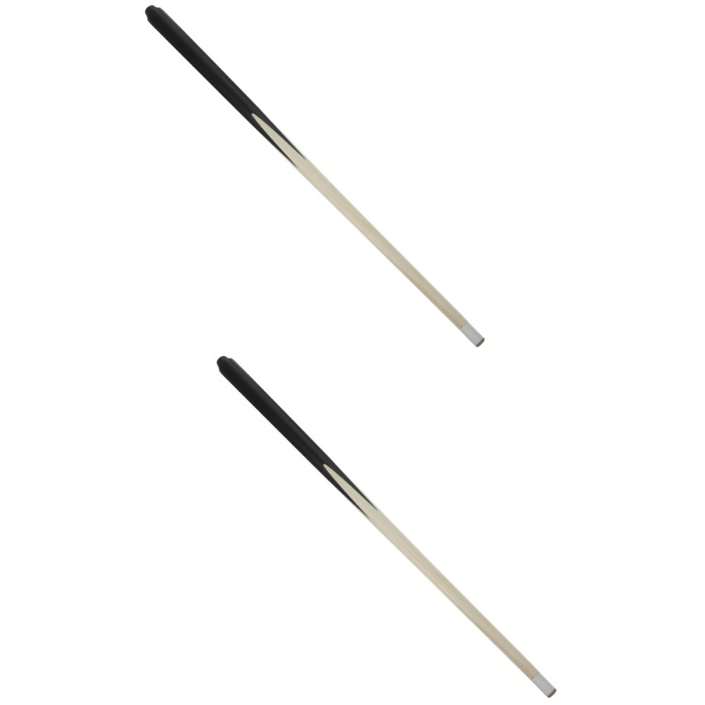 2 Count Kids Short Pool Stick Junior Cue Clean Billiard Sticks Childrens Cues