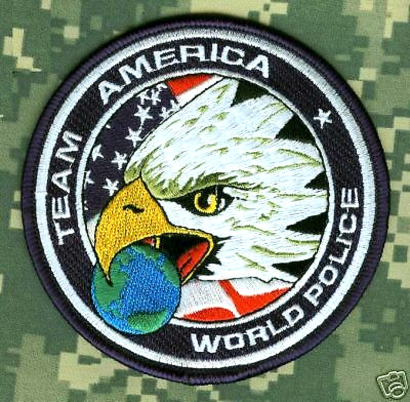 SPECIAL OPERATIONS COUNTER TERRORIST TEAM AMERICA WORLD POLICE 4" vêlkrö PATCH