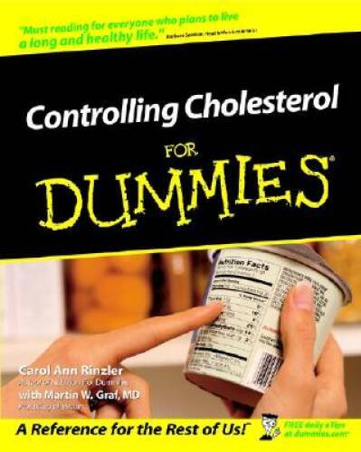 Controlling Cholesterol For Dummies - Paperback By Rinzler, Carol Ann - GOOD