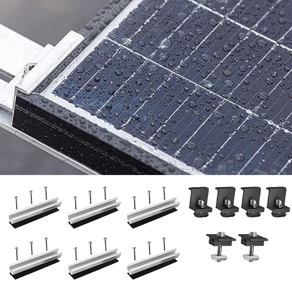 Aluminium Solar Panel Mount Kit for Flat Roofs Suitable for Yachts and Boats