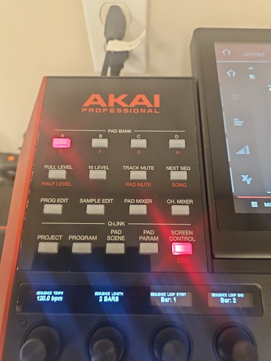 Akai Professional MPC-X Standalone Sampler and Sequencer-USED COND--sw2