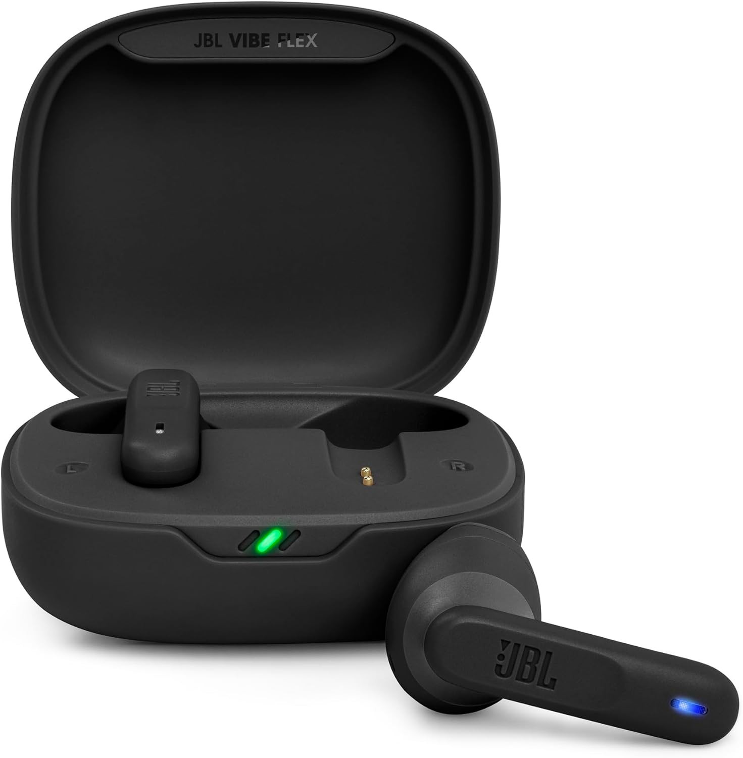OEM JBL Replacement Headset Parts Vibe Flex Black Earbud Right /Left / Case