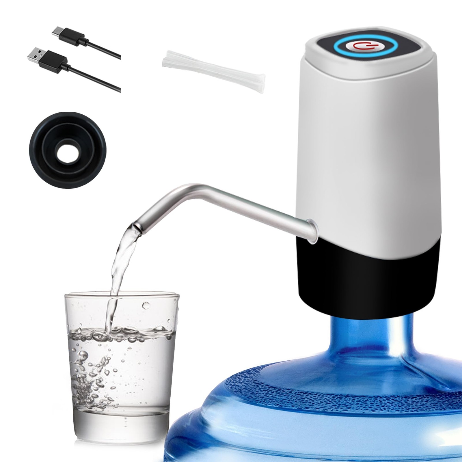 Water Dispenser for 5 Gallon Bottle, Automatic Electric Water Jug Dispenser, ...