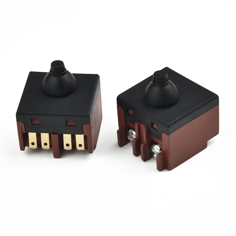 2pcs Replacement Push Button Switch For Angle Grinder 100 Polisher Accessory AU
