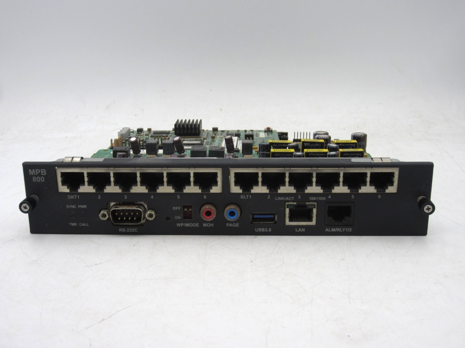Vertical Summit-Ip 800 MPB VS-5530-08 Main Processor Board w/ VS-5537-128 Card