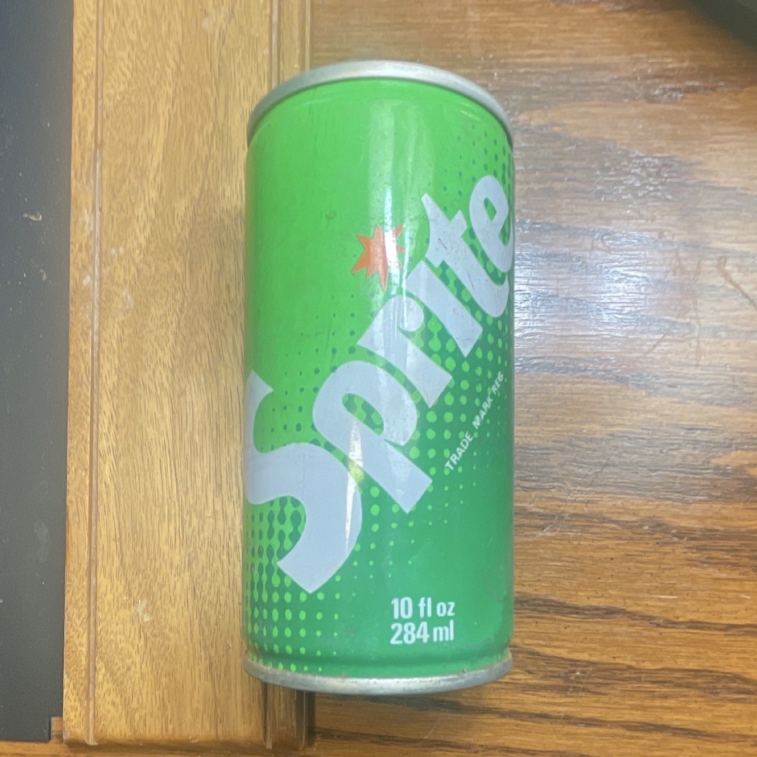 Vintage Sprite Soda Can 10 oz Pull Top Green White Collectible Advertising
