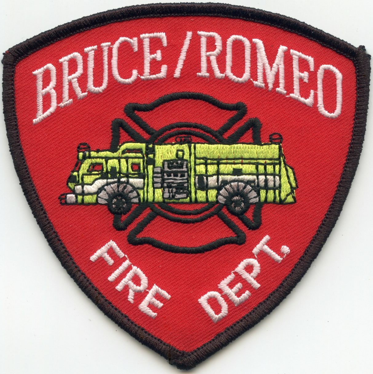 BRUCE TOWNSHIP - ROMEO VILLAGE MICHIGAN FIRE PATCH
