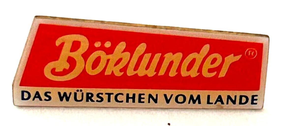 Böklunder The Sausage From The Land Pin (H20)