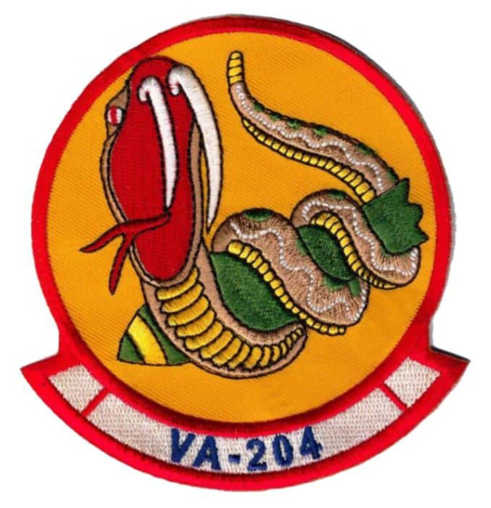 VA-204 River Rattlers Squadron Patch – Sew on