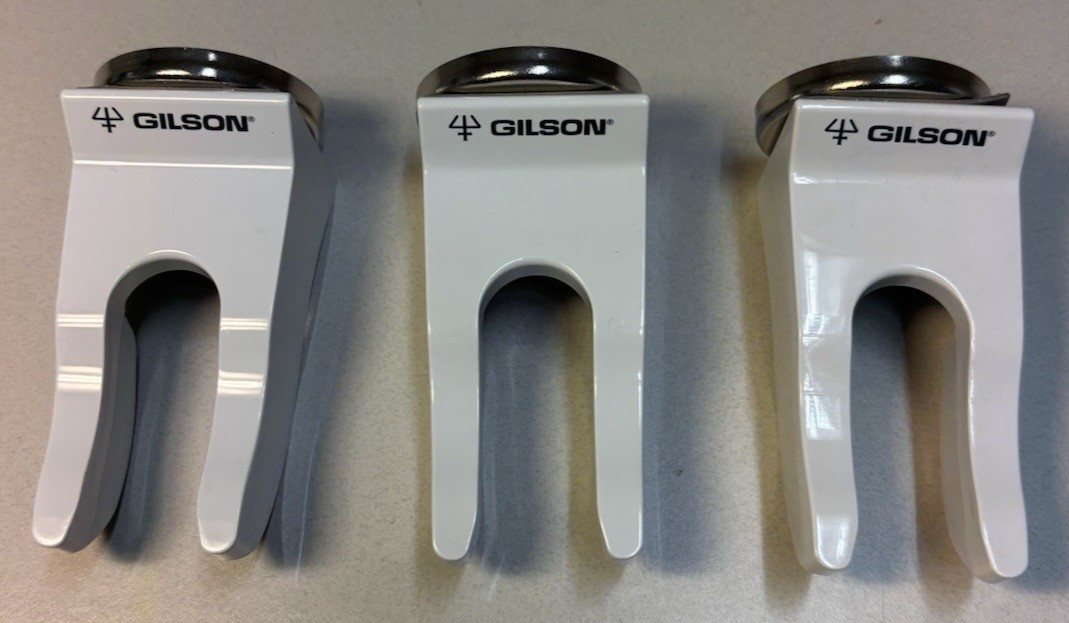 MAGNETIC Gilson Single Pipette Wall Holder # F161406 Single or Multichannel