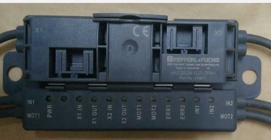 Pepperl+Fuchs VAZ-2E2A-G20-ZPA1 Motor Control Module