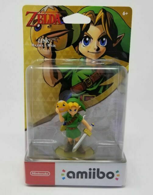 Link Majora's Mask Amiibo Breath of the Wild Nintendo Brand New Factory Sealed!