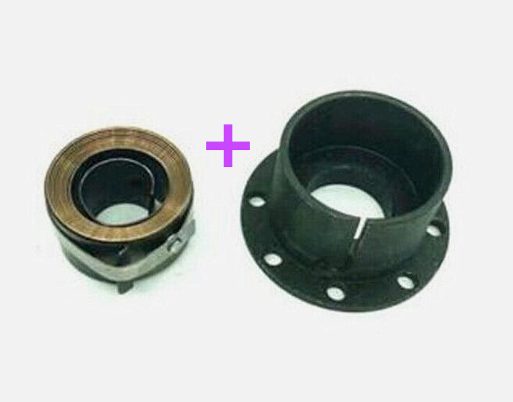 Milling Machine Part Spindle Quill Return 25mm Spring + Bracketet For Bridgeport