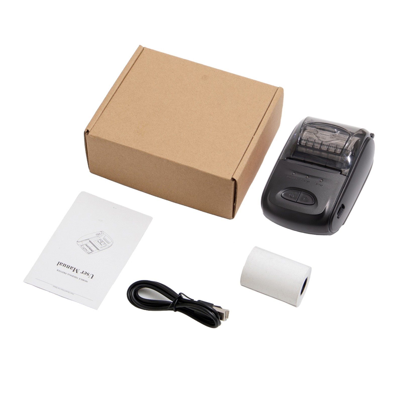 Receipt Printer Portable 58mm Mobile Thermal Printer Wireless BT Mini CHU