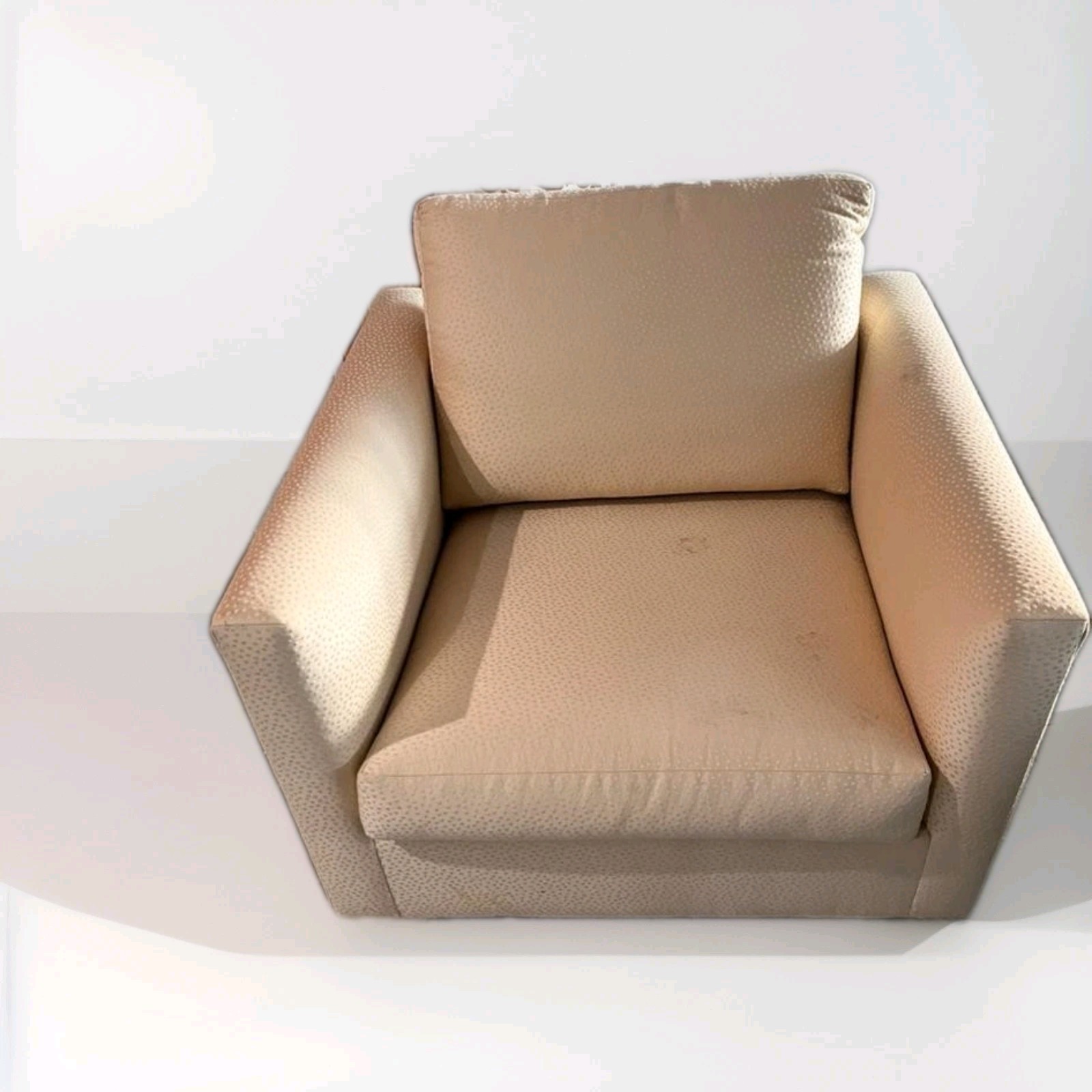 Pair Of Custom Probber Swibel Cube Chairs - From The Frank Lloyd Wright -60%off