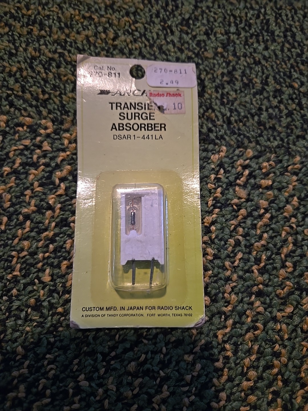 Radio Shack 270-811 Archer Tranaient Surge Absorber DSAR1-441LA