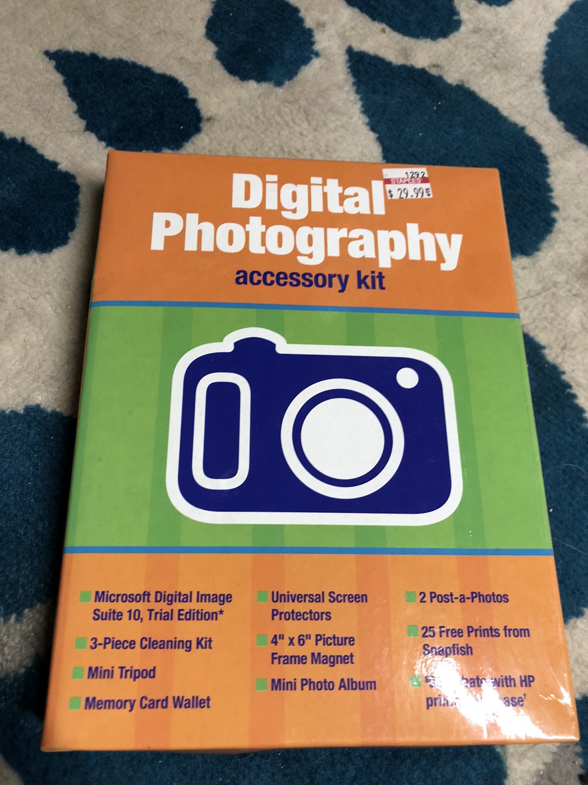 Digital Photography Accessory Kit – Tripod, Album, Prints, Trial Software #GF