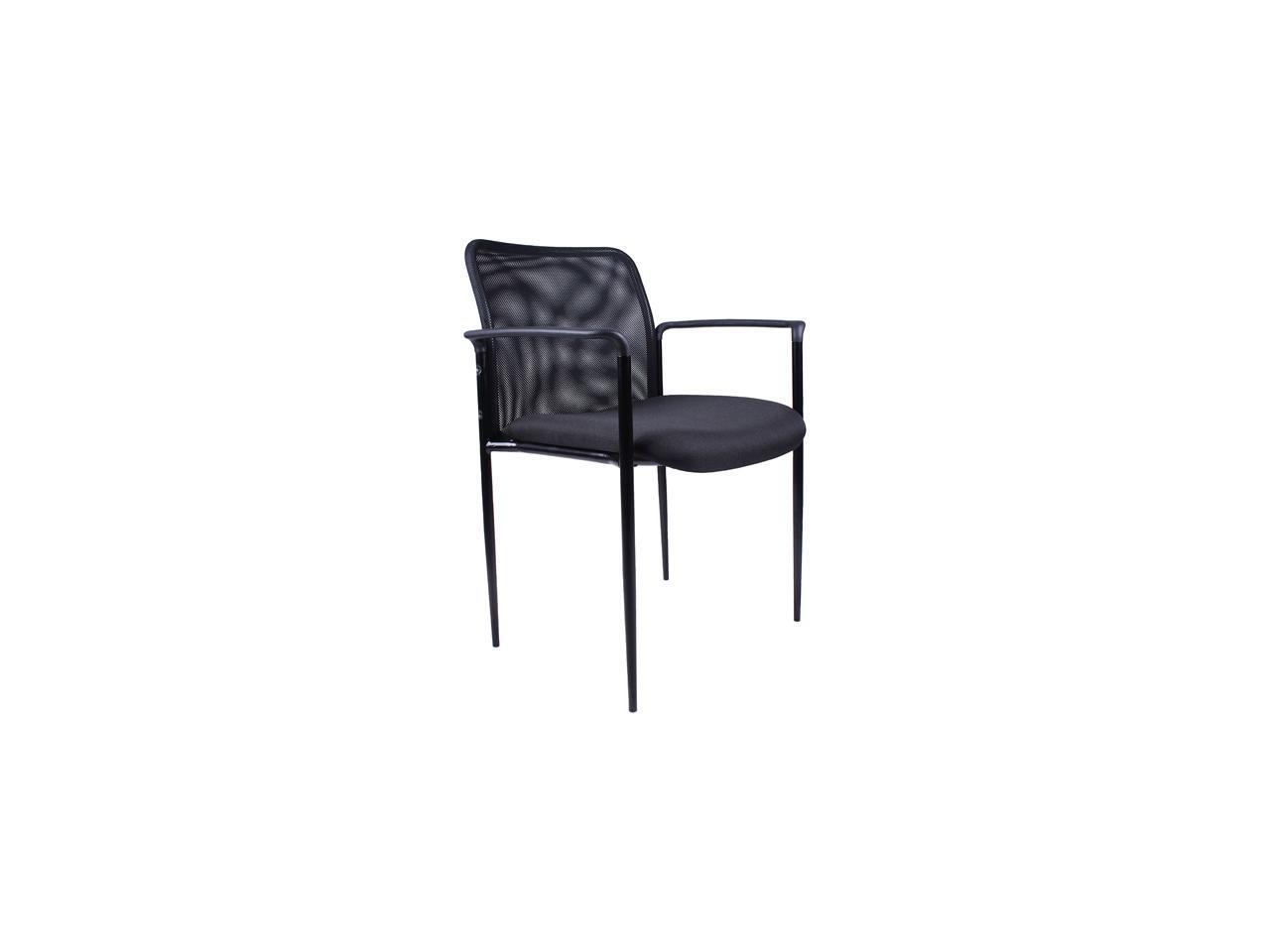 BOSS Office Products B6909-BK Guest Chairs