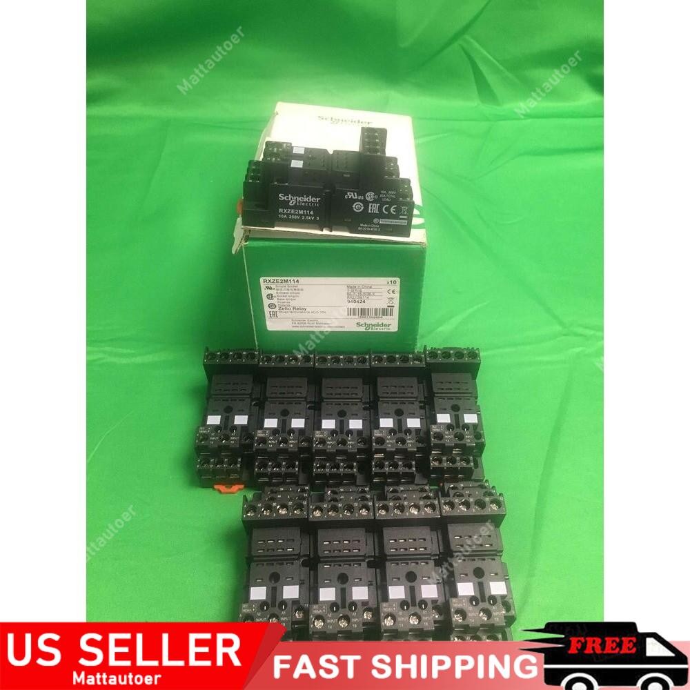 Brand New Schneider-Electric RXZE2M114 1 BOX OF 10 UNITS RXZE2M1141
