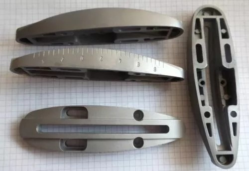 Anschutz butt plate for putting a hook original alu shooting sport New