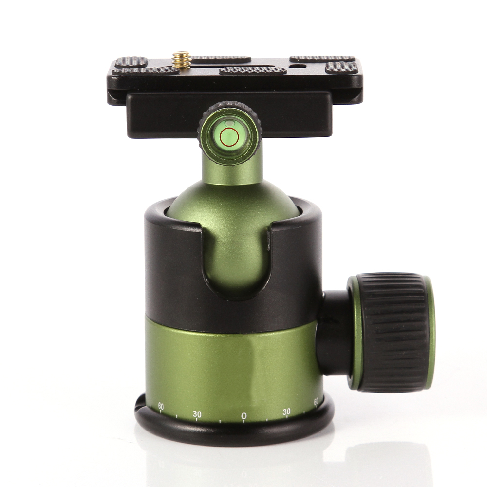 Pro 20KG Heavy Duty Tripod Ballhead SLR Monopod Quick Release QR Plate 1/4"