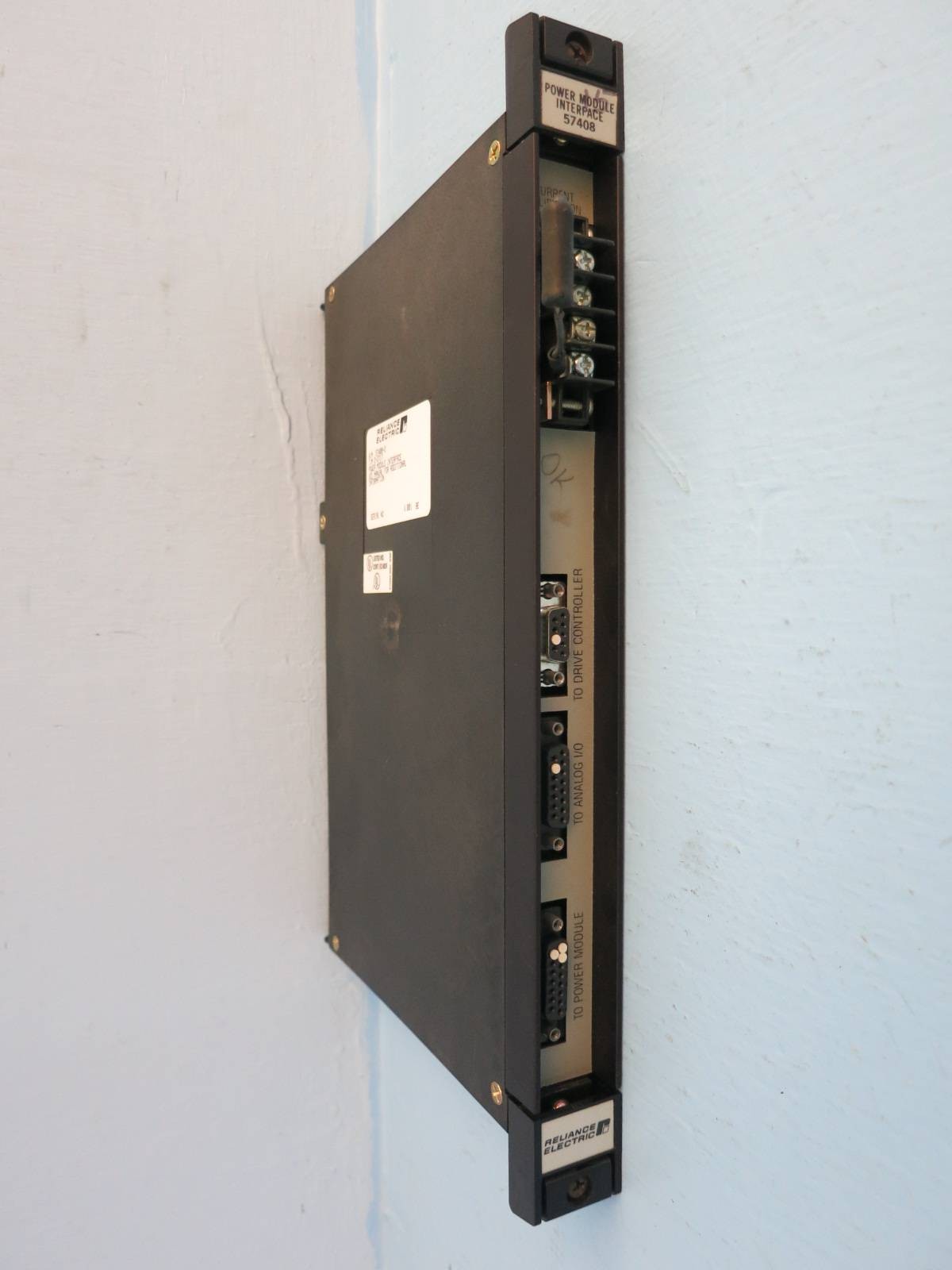 Reliance Electric 57408-D Power Module Interface PLC D-2717 AutoMax