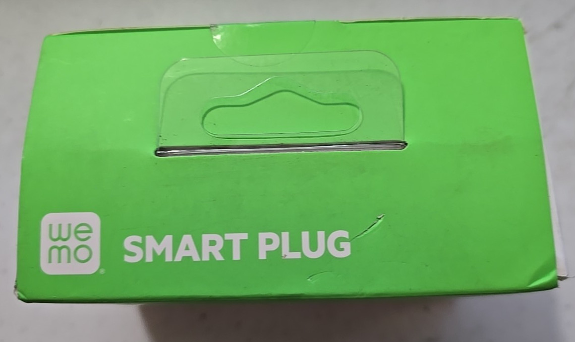 WeMo WSP080 120V Smart Plug, White - 2 Plugs - NEW