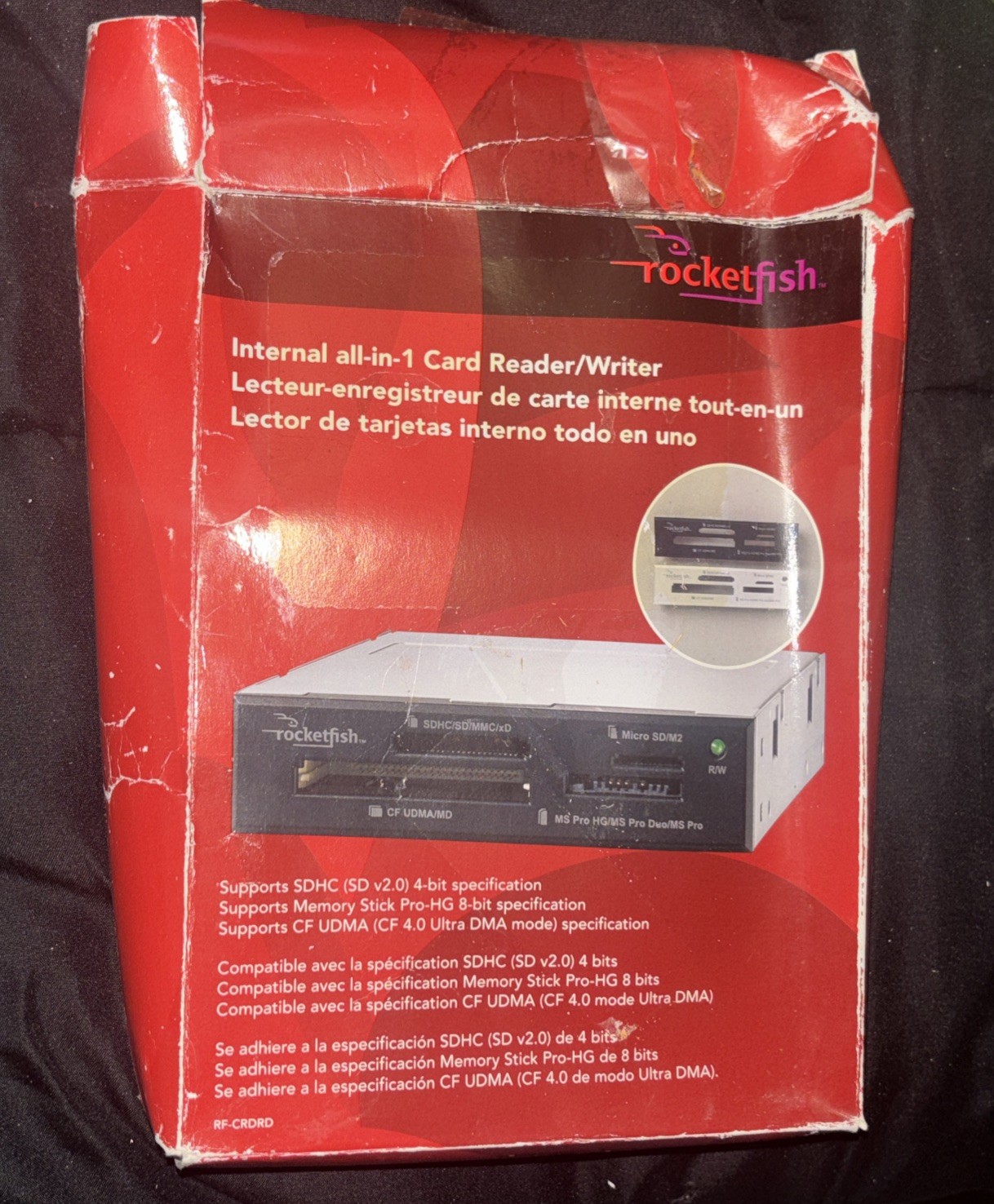 Rocketfish Multi Card Reader for Desktop incl Cable p/n RF-CRDRD