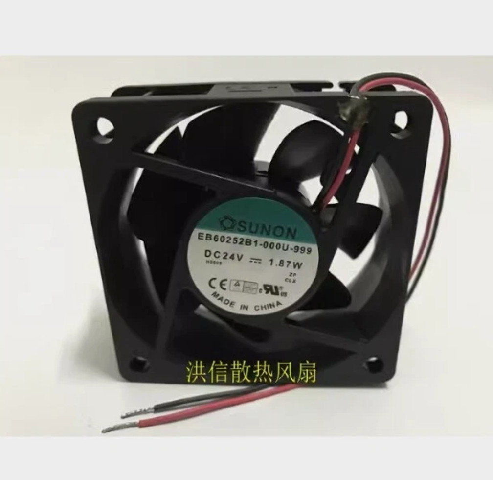 1x For DC24V 1.87W 6CM fan 6025 EB60252B1-000U-999  @yay
