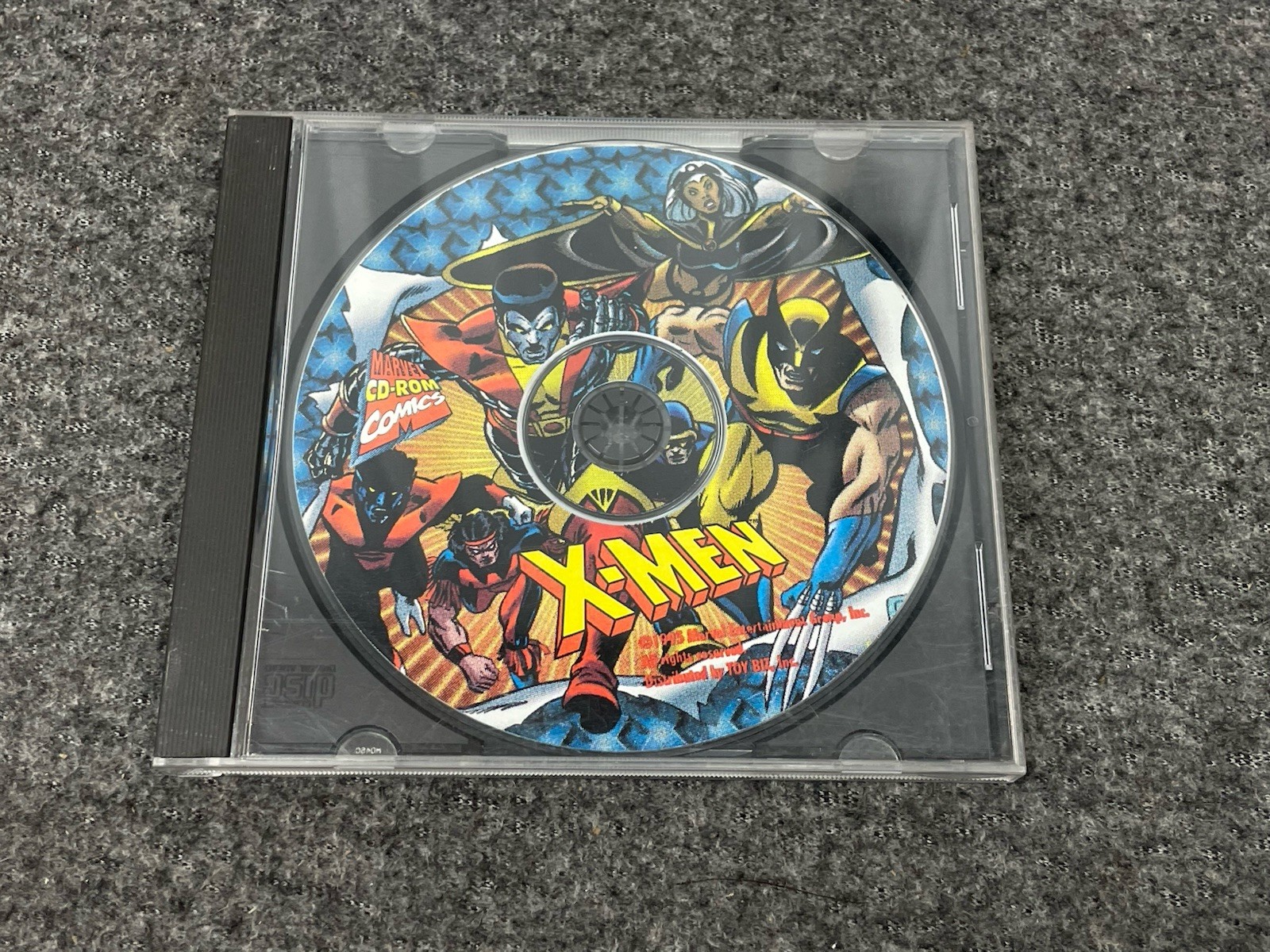 X-Men Marvel Interactive Comic Toy Biz (CD-ROM 1995) - DISC ONLY