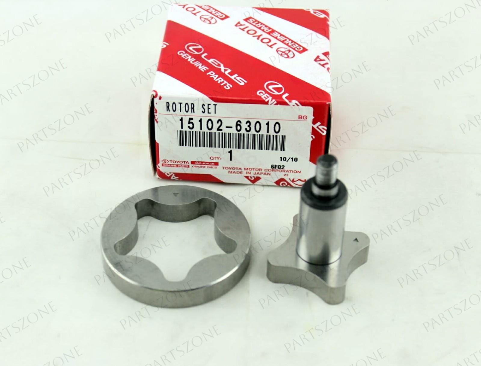 15102-63010 Toyota Genuine OEM Oil Pump Rotor Set Lubrication Engine NEW