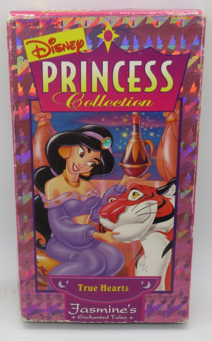 DISNEY - JASMINE'S ENCHANTED TALES: TRUE HEARTS ANIMATED VHS VIDEO, 2 EPISODES