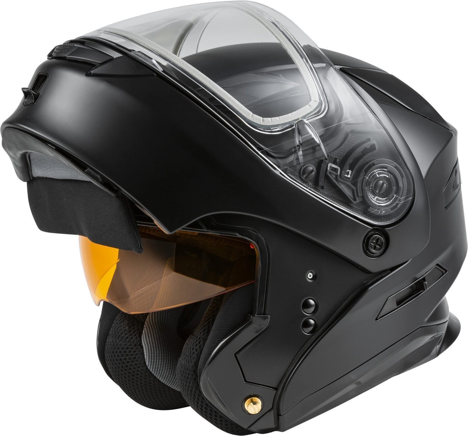 MD-01S MODULAR SNOW HELMET MATTE BLACK SM