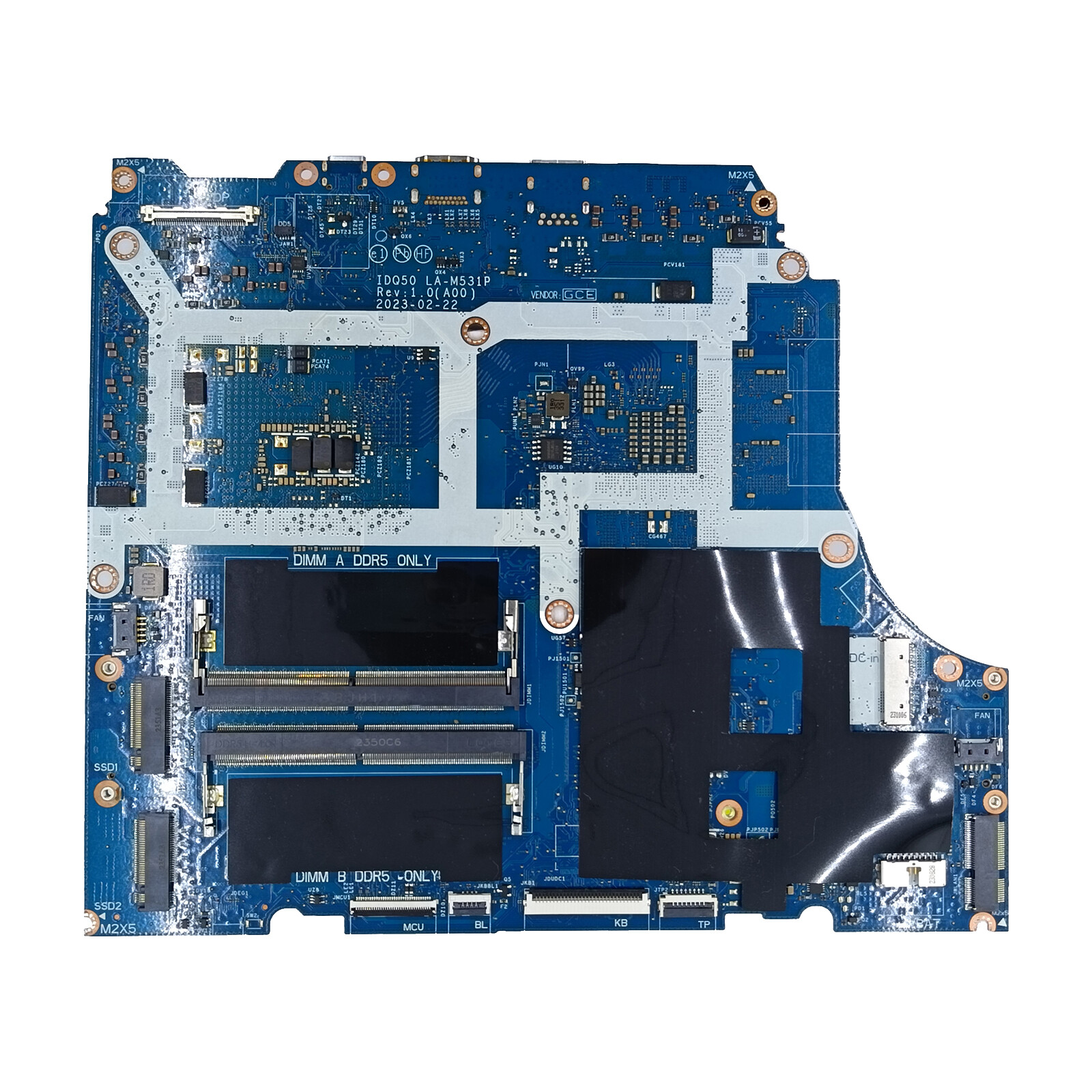 02F5J0 For Dell G15 5530 Motherboard IDQ50 LA-M531P i7-13650HX RTX 3050 6GB
