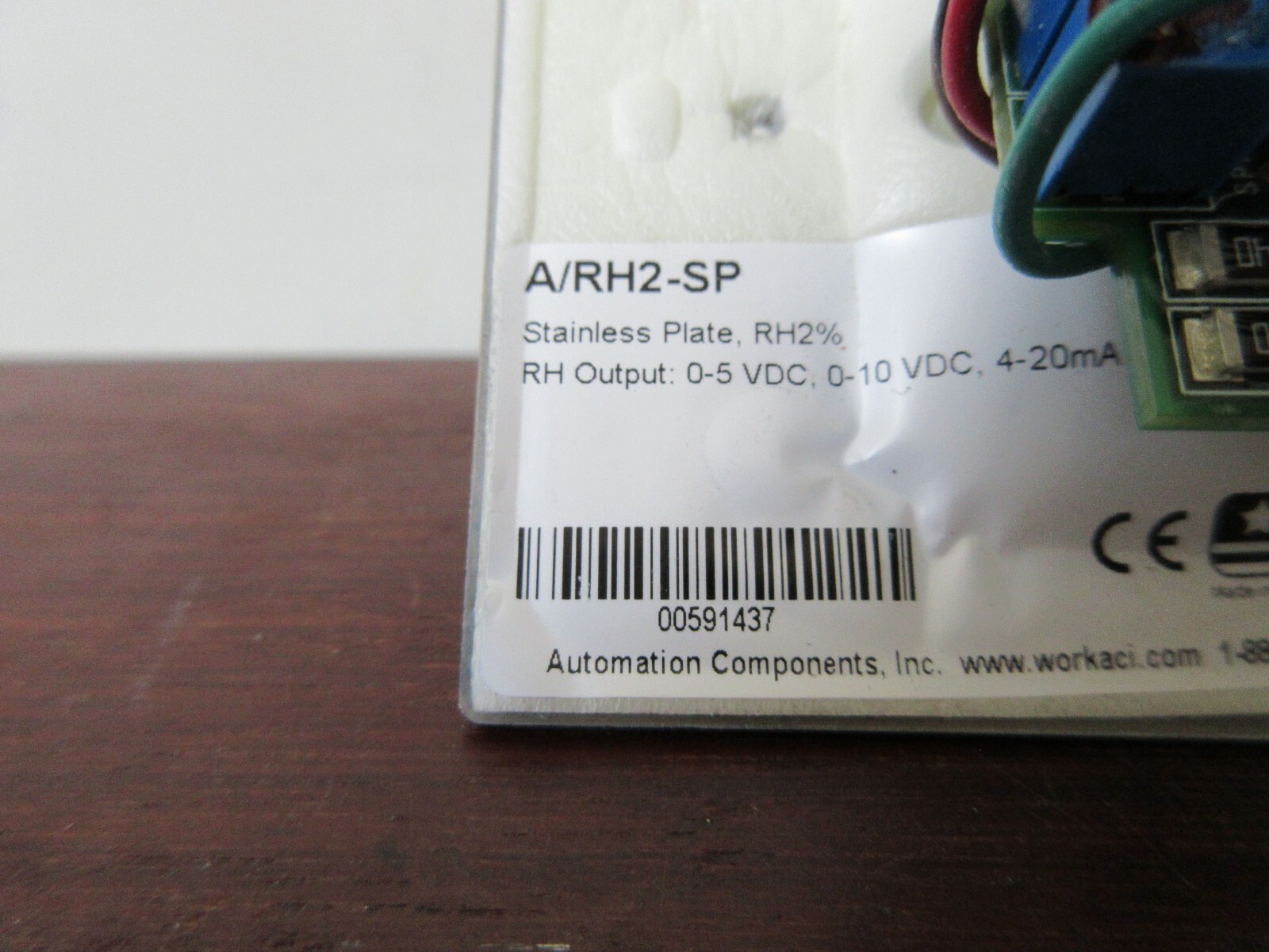 AUTOMATION COMPONENTS INC ACI A/RH2-SP .RELATIVE HUMIDITY SENSOR SIEMENS