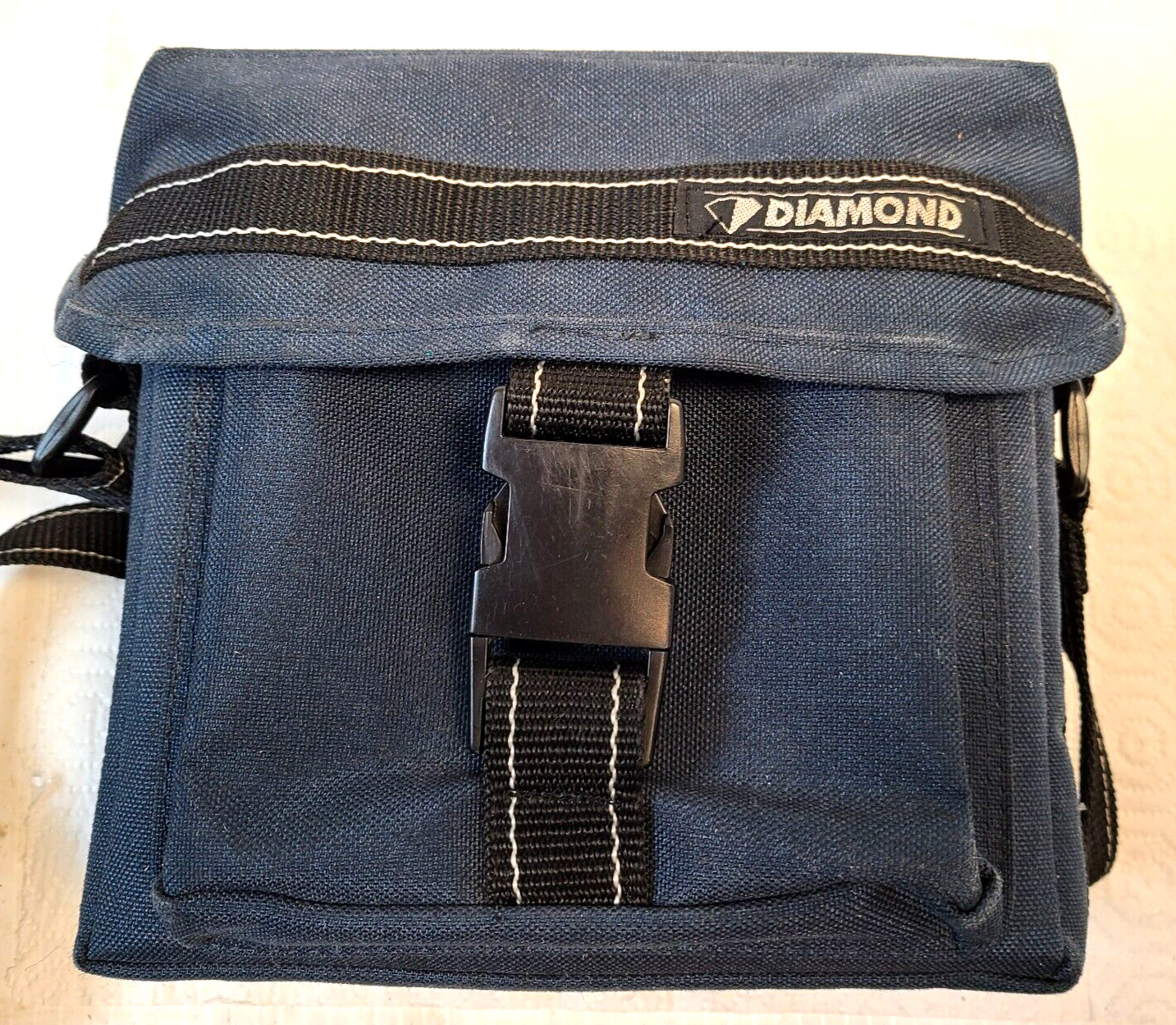 Diamond camera bag S100 canvas navy blue excellent condition