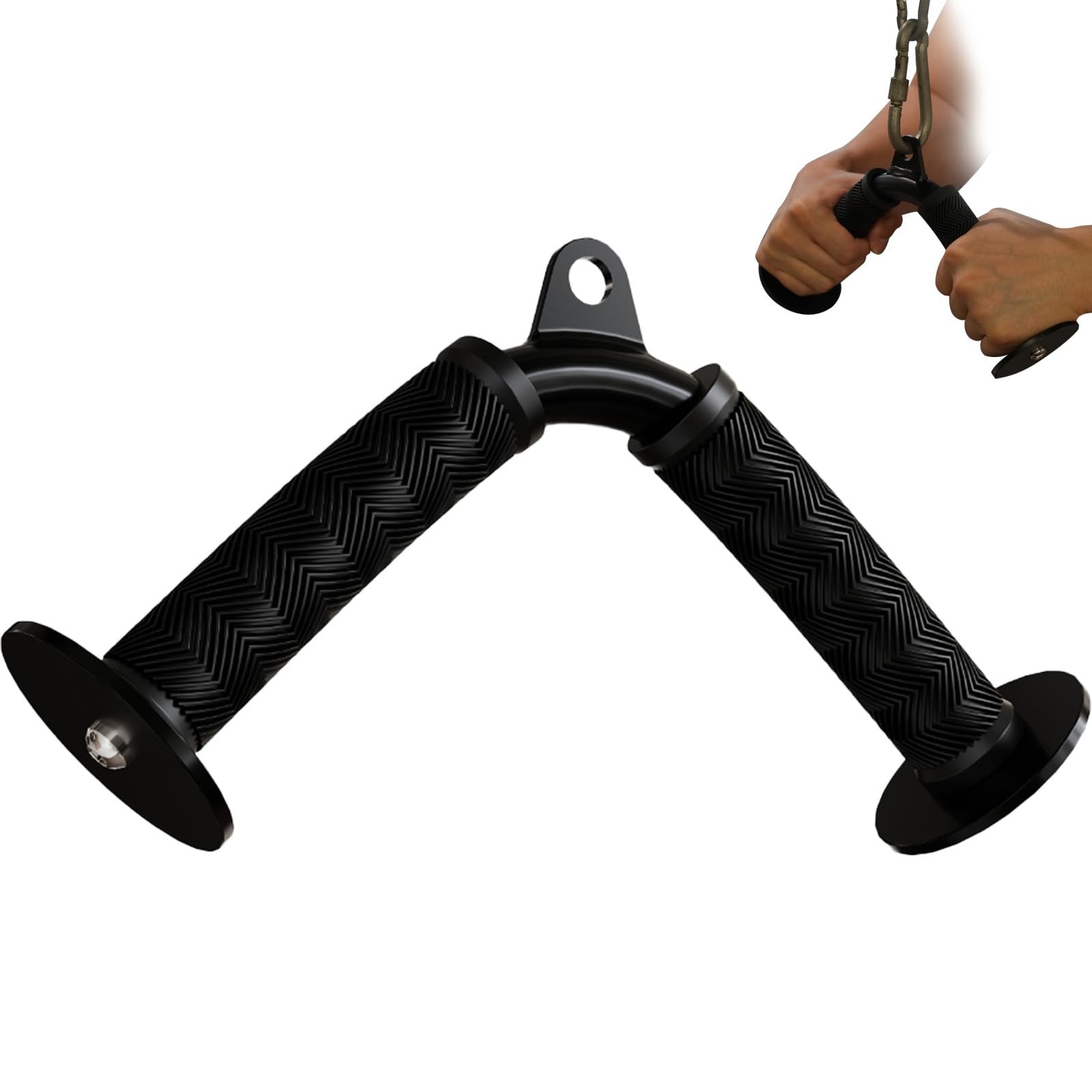 Fitarc Tricep V Bar Cable Attachment, Tricep Pull Down Attachment for Home Gy...