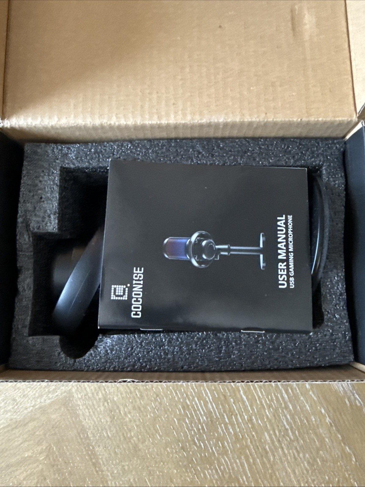 USB RGB Microphone New In Box