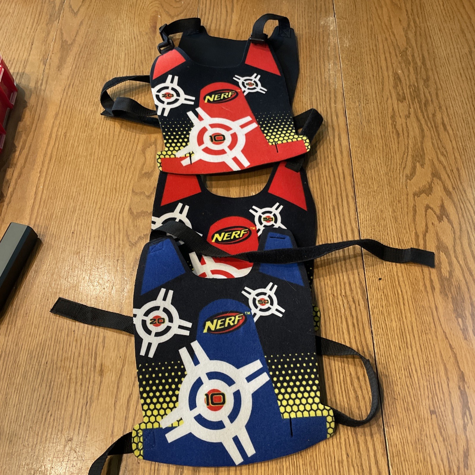3 Nerf Target Vests
