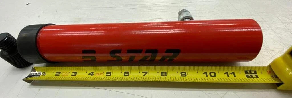 10 TON 6 INCH STROKE HYDRAULIC RAM AUTO BODY FRAME MACHINE & PULLING POSTS