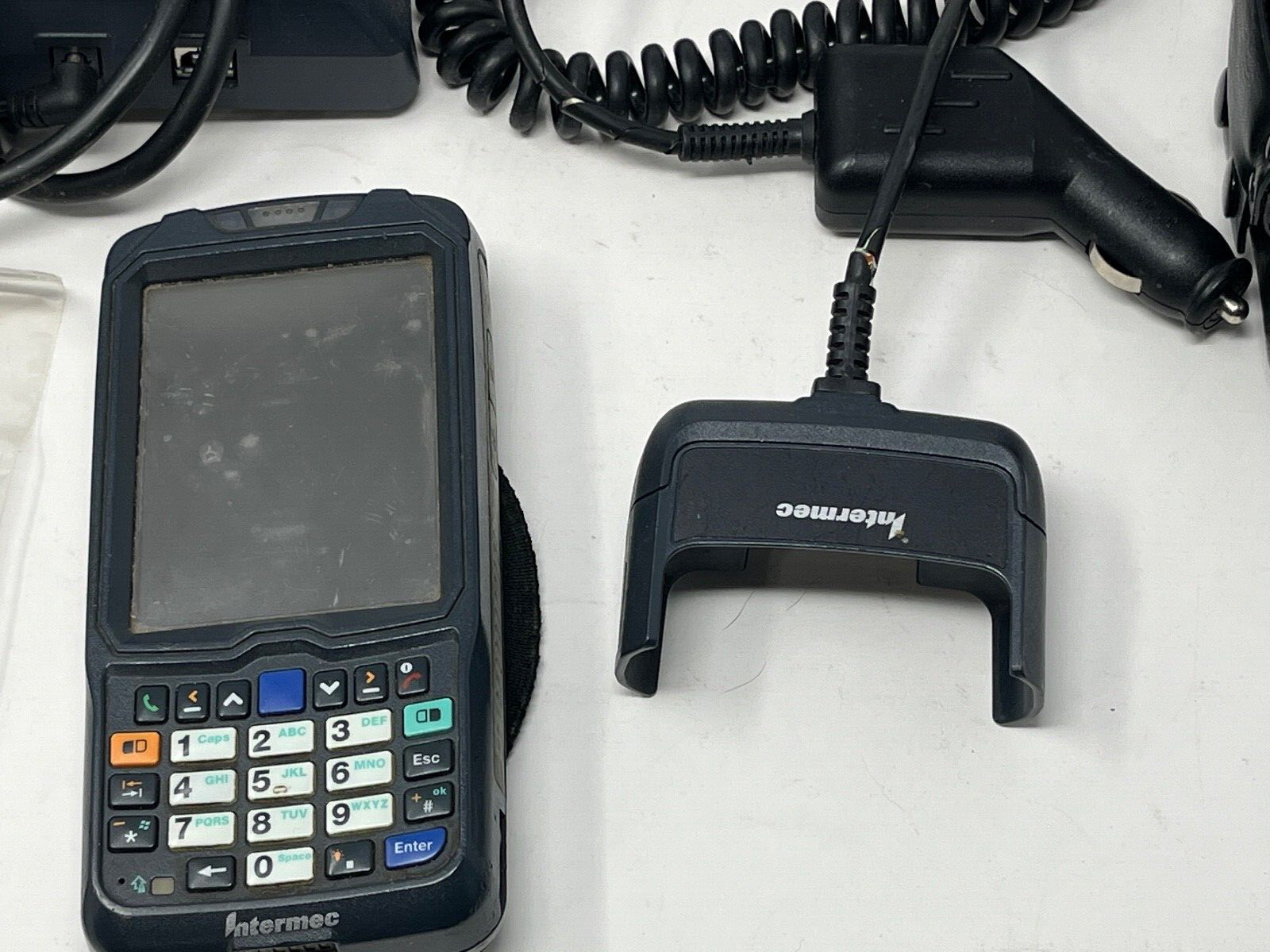 Intermec CN50 GSM QWERTY Barcode Scanner Complete Kit, USED