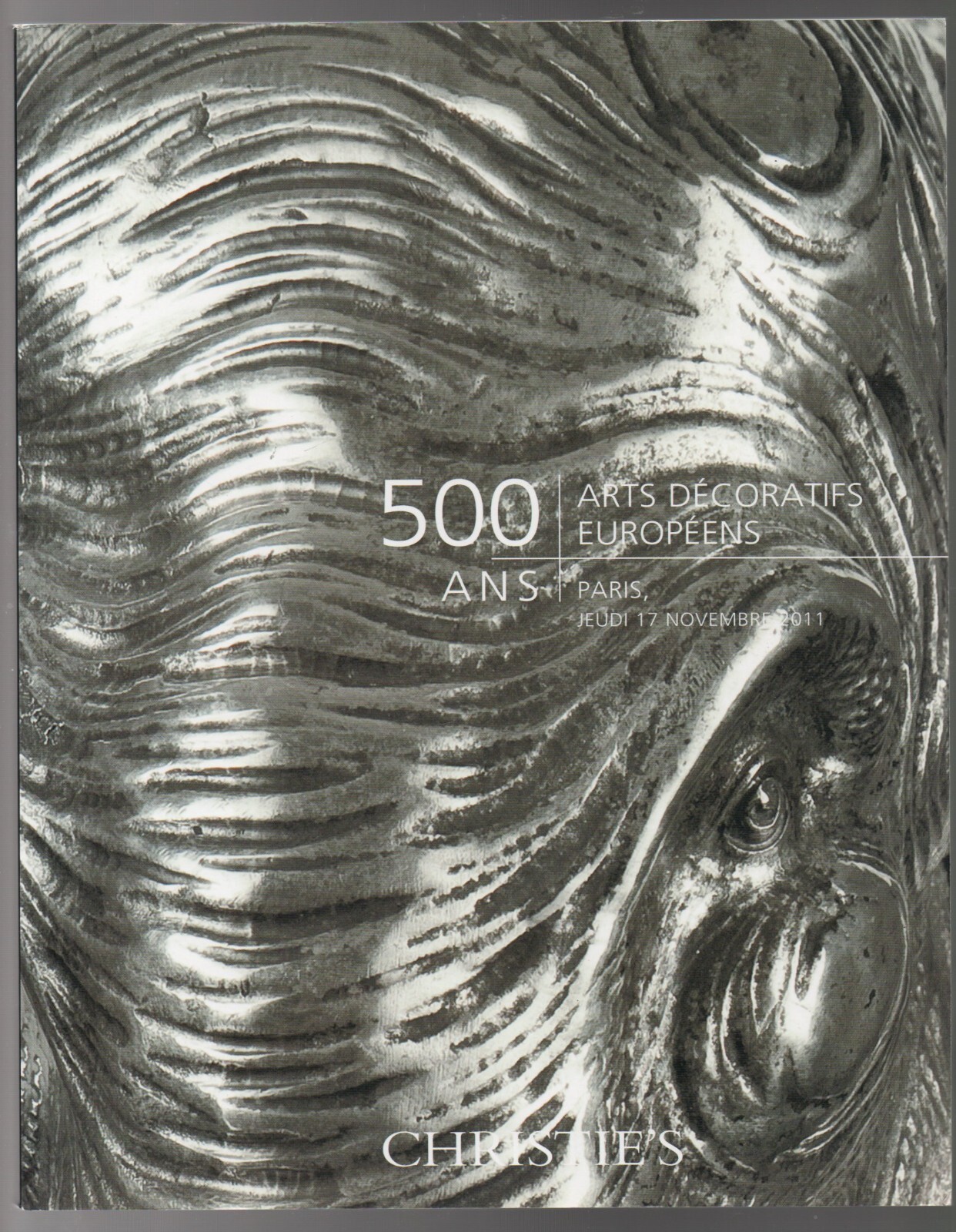 Decorative Arts 500 Years CHRISTIES 2011 Paris Chinese Silver Furniture Lighting