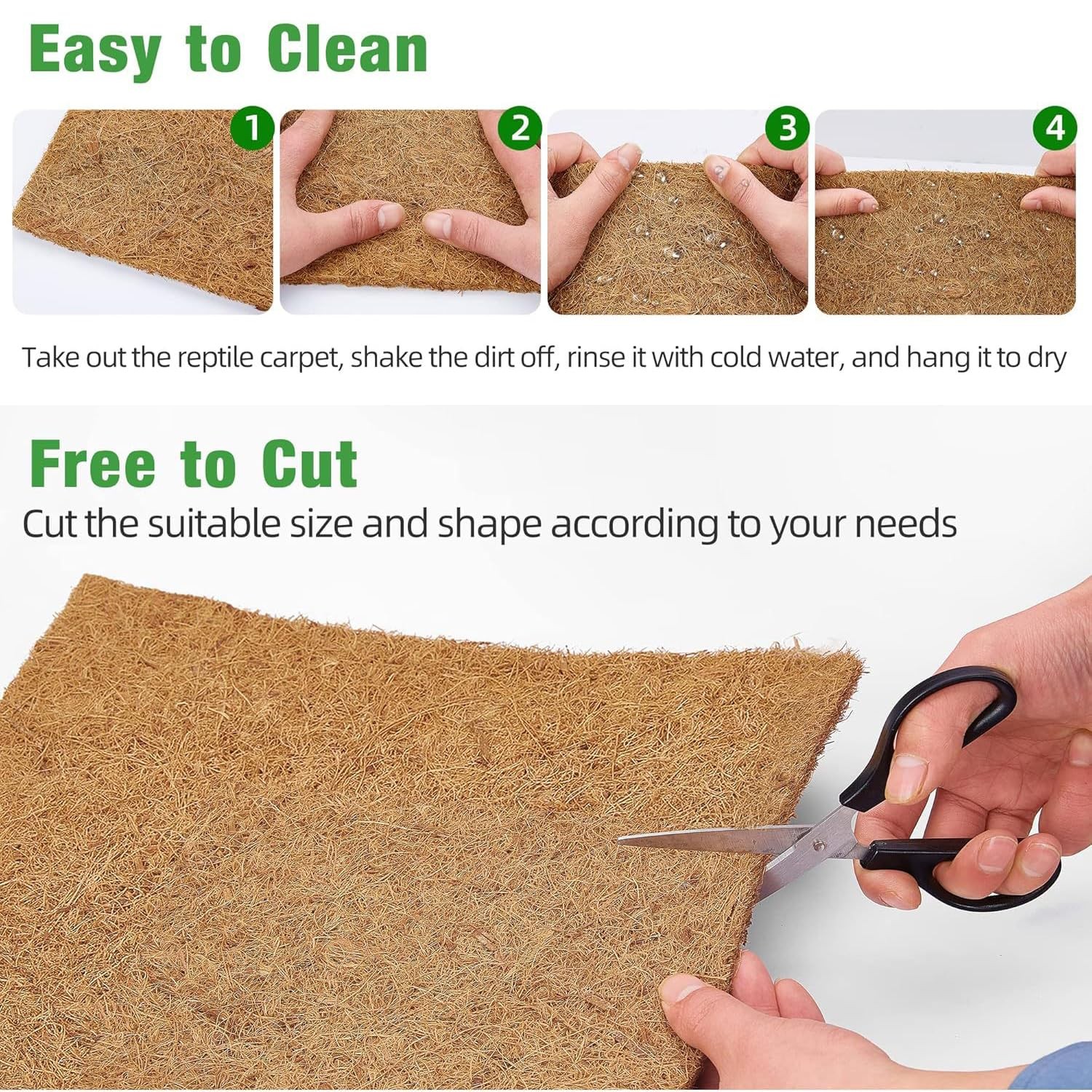 2 Pack Nest Box Pads Laying Hen Nesting Pads Brooder Pads Liners Excelsior Ch...