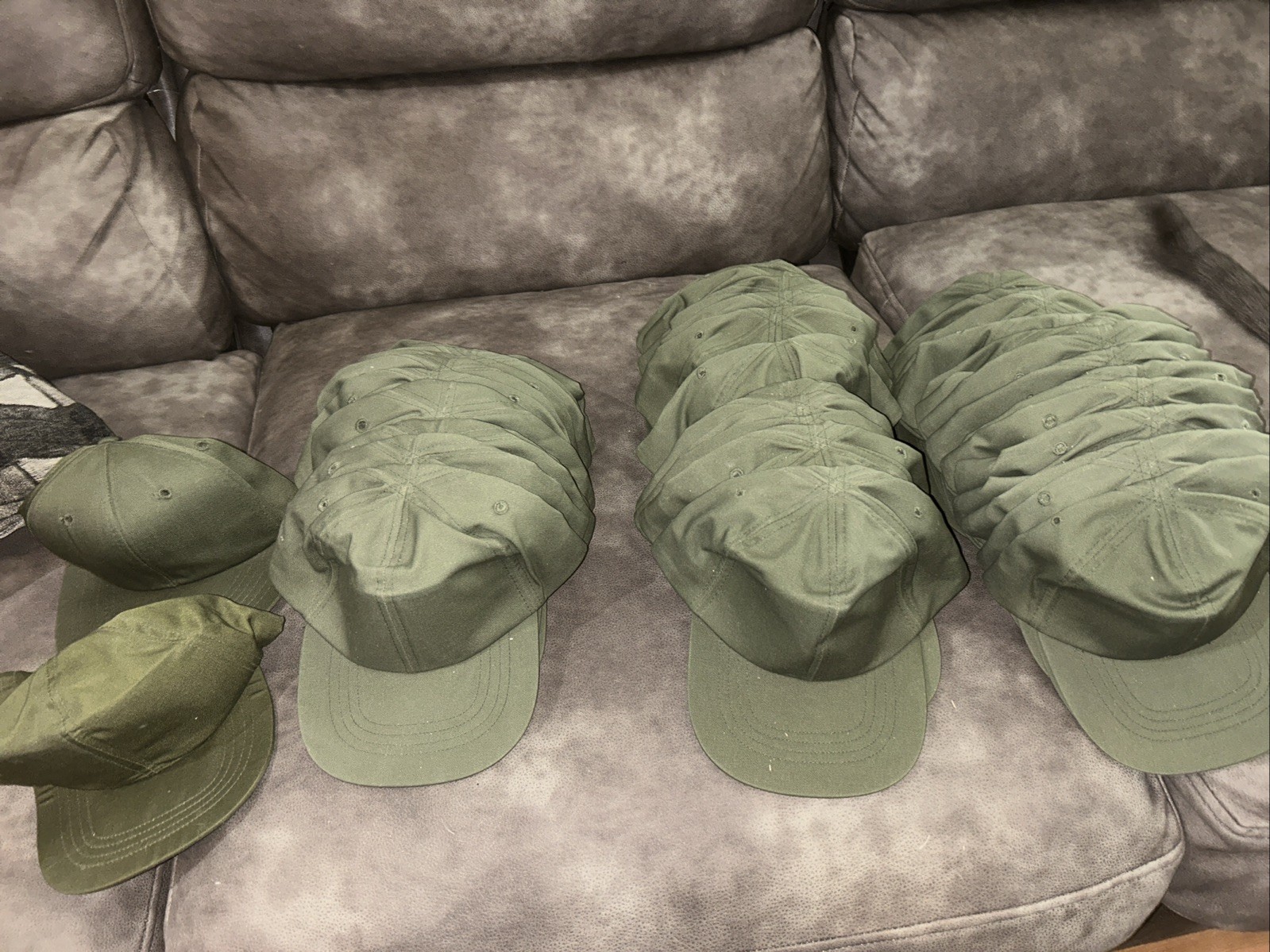 Vintage Post Vietnam ERA  Hot Weather Field Cap Hat 7 1/8 OG 106 Lot 45