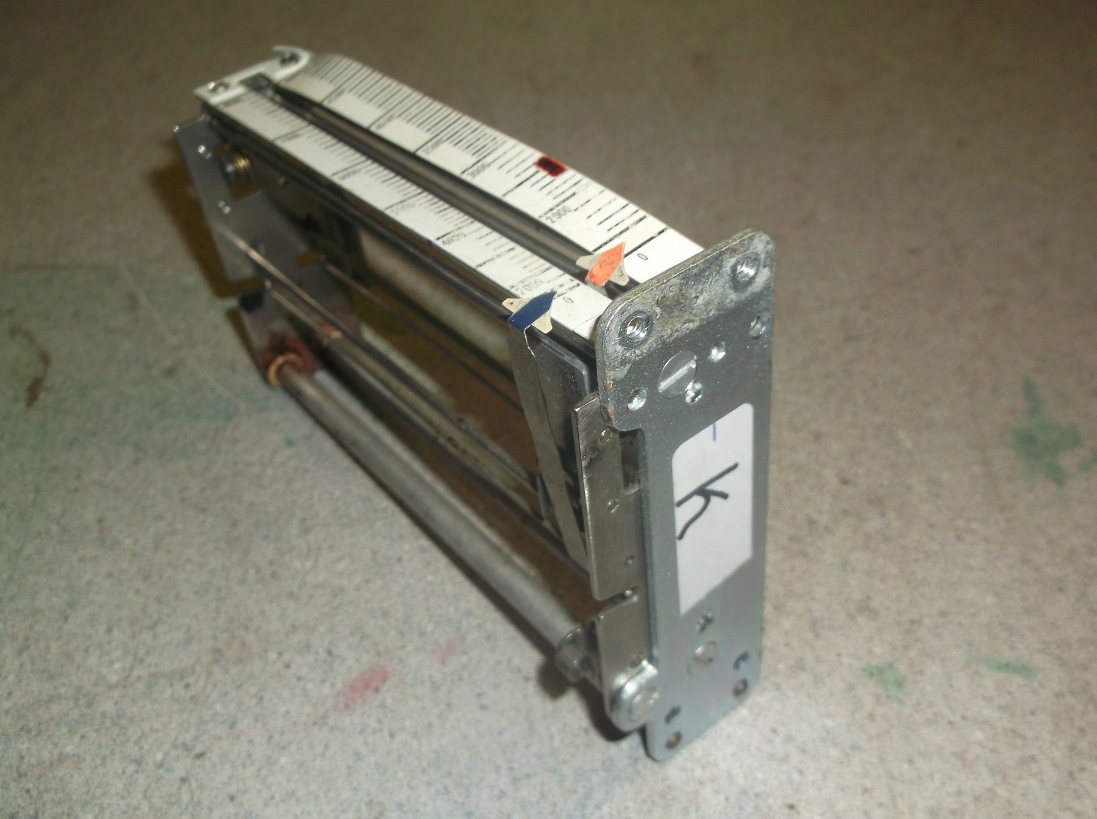 Taylor Transcope Recorder Measurement Gauge, Dual 0-8000 0-5000 *FREE SHIPPING*