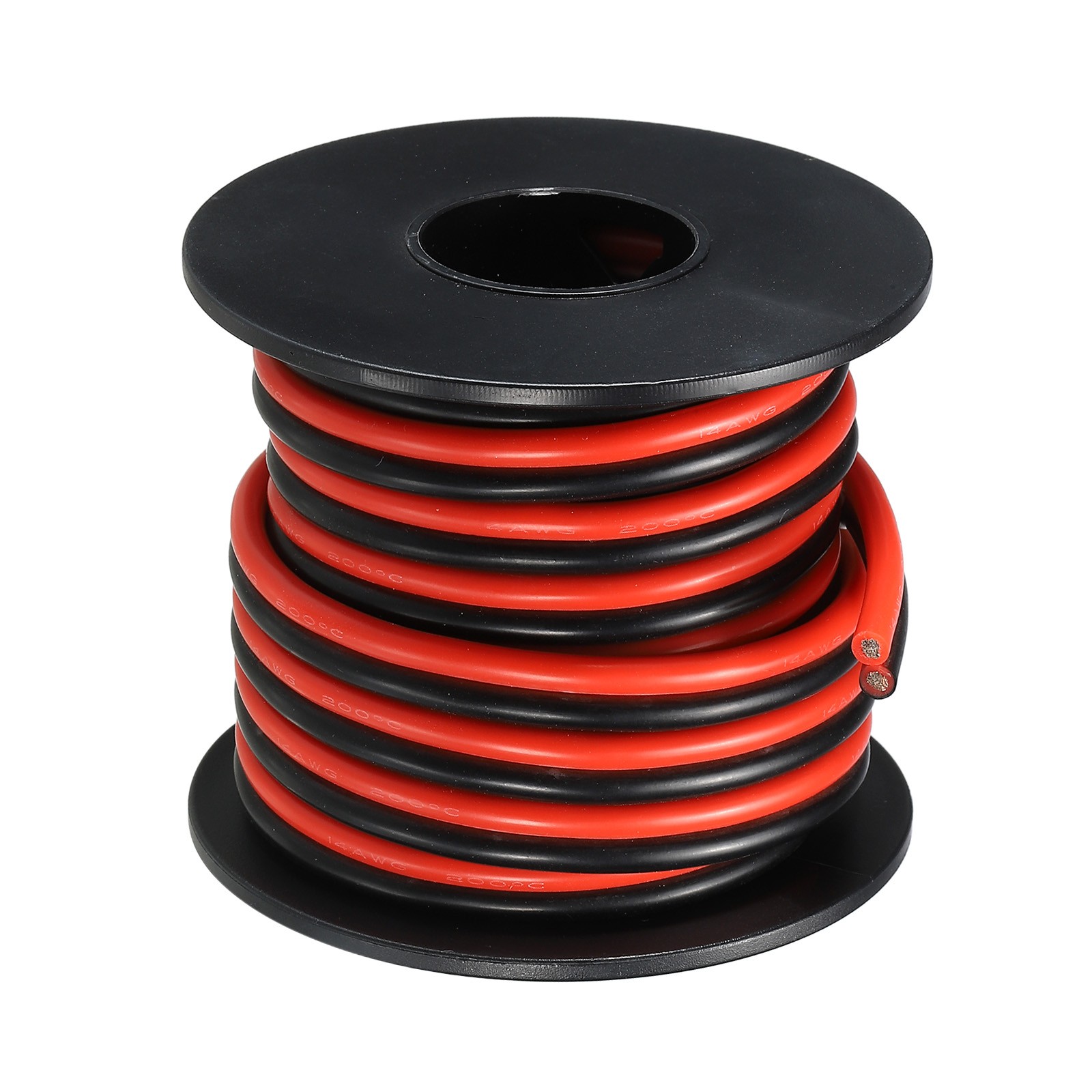 2 Conductor Parallel Silicone Wire 14AWG 14 Gauge Electrical Wire 4.5m/15ft