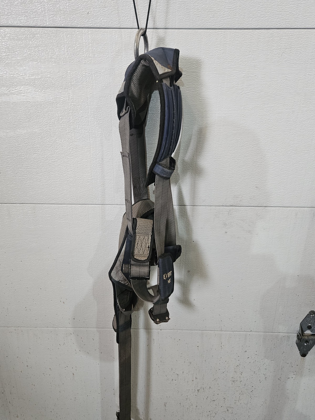 3M DBI-SALA Exofit Vest Safety Harness, Aluminum Back D-Ring  Large Lg