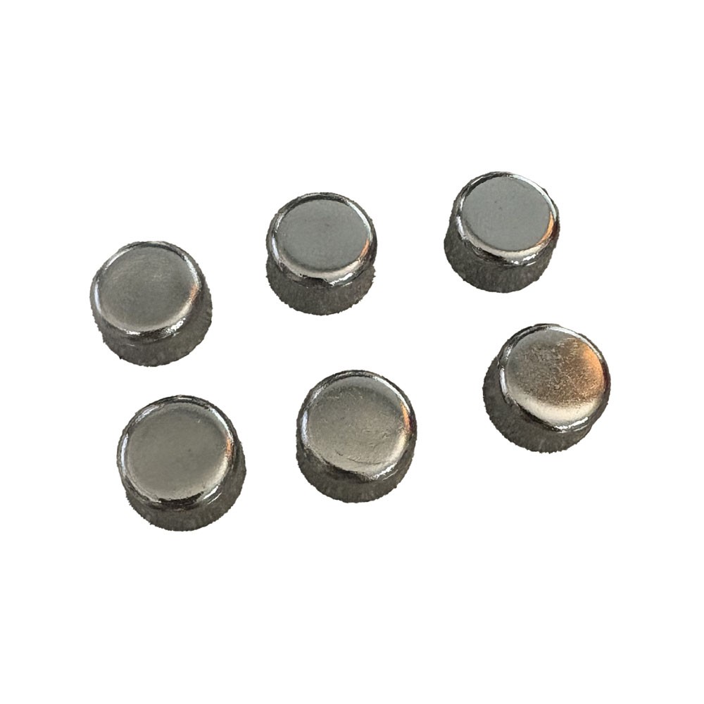 Mr Gasket 8900,  Engine Bolt Cap Kit, Chrome Bolt Caps, 7/16", 6 Pieces