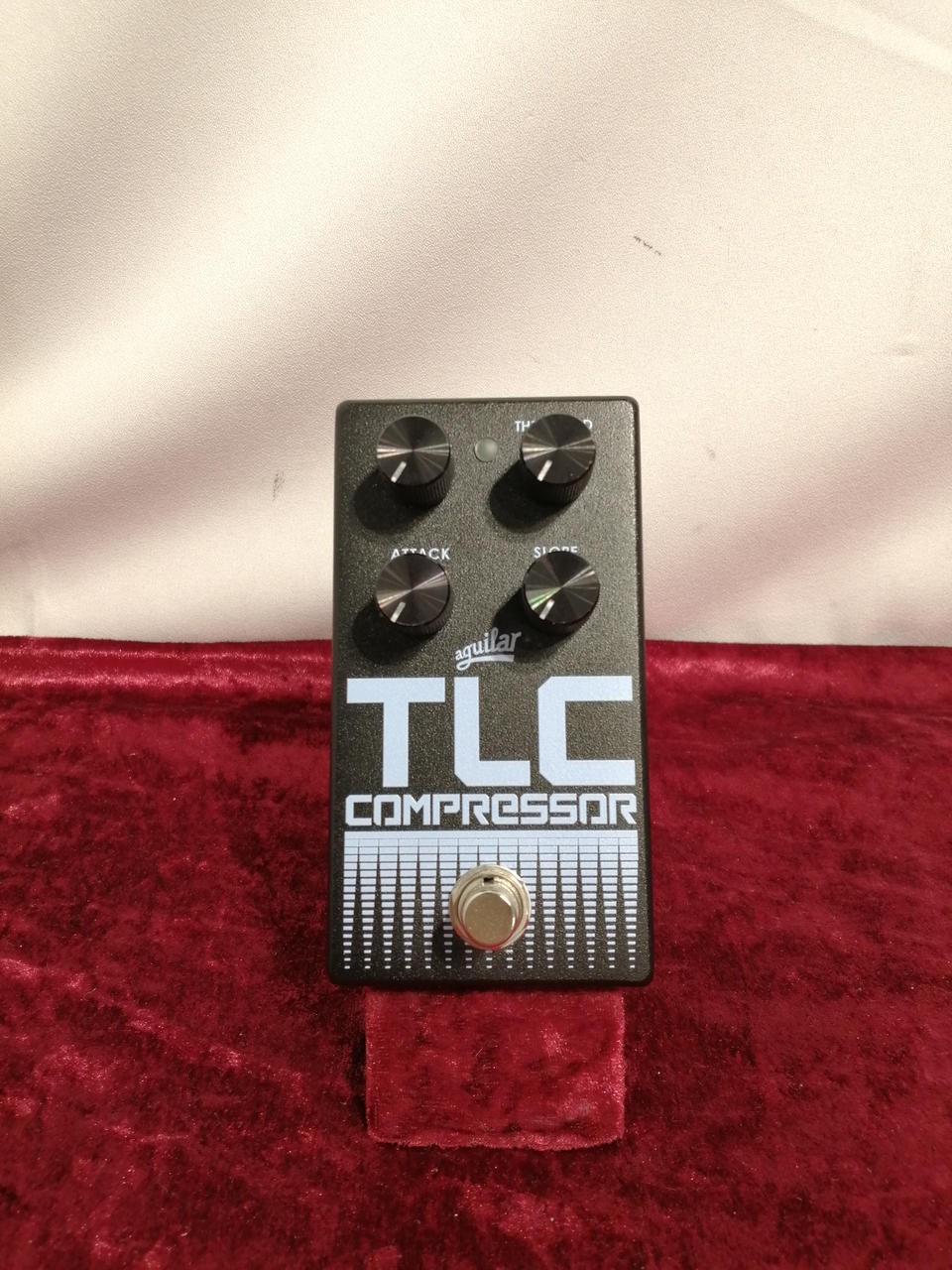 Aguilar TLC Compressor Bass Effects Pedal Adjustable Attack Threshold