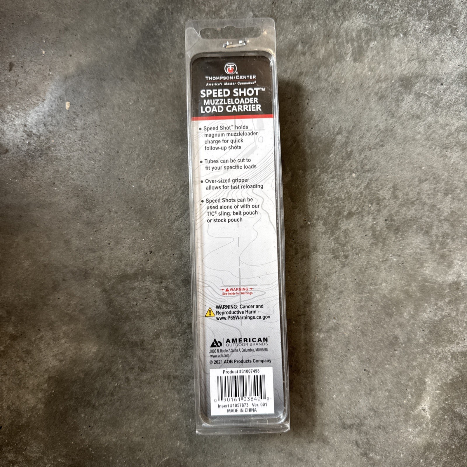 Thompson Center #31007498 Speed Shot Muzzleloader Load Carrier .50 Caliber 2pk